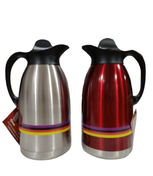 Histro Stainless Steel Thermos - 1,2,3 Liter High Qualify keep water 24 Hours Stainless Steel 1L 2L 3L Liters Tea Coffee Drinks Vacuum Flask Thermos Jug Household tea and coffee thermos double wall vacuum thermos flask insulated for 24 hours